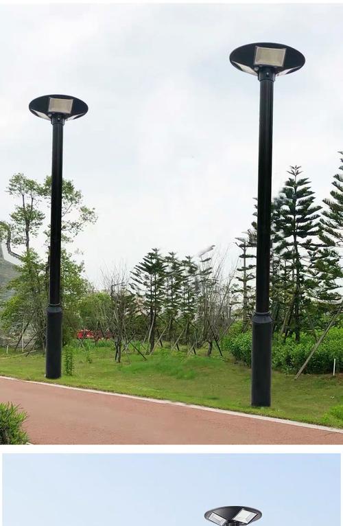 新款太陽能庭院燈戶外高桿路燈防水別墅花園酒店小區公園廣場一